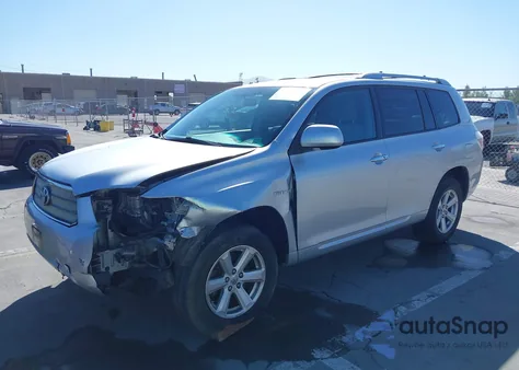 2008 Toyota Highlander Hybrid from USA, damaged, VIN JTEEW41A582023918